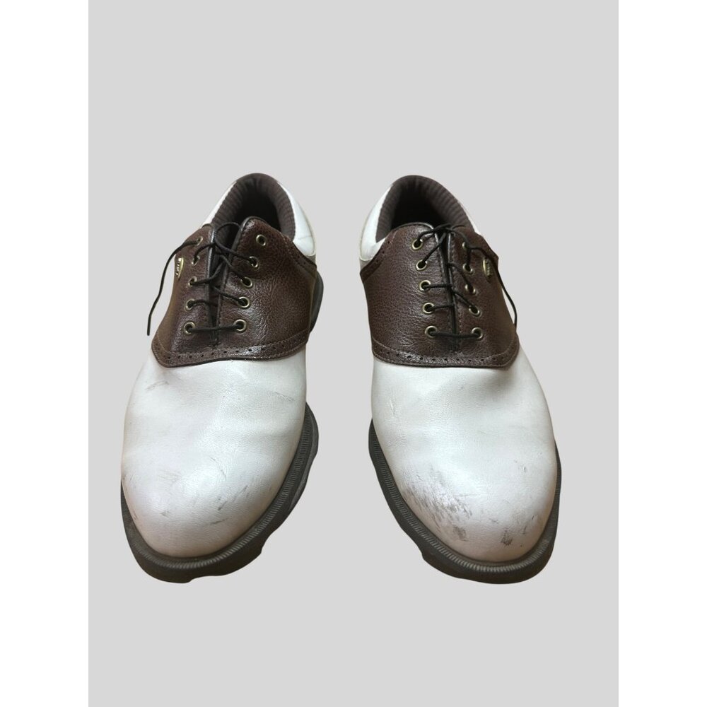 Etonic Men's Brown & White Synthetic  Golf Shoes Mens Size 11.5 - Picture 8 of 10
